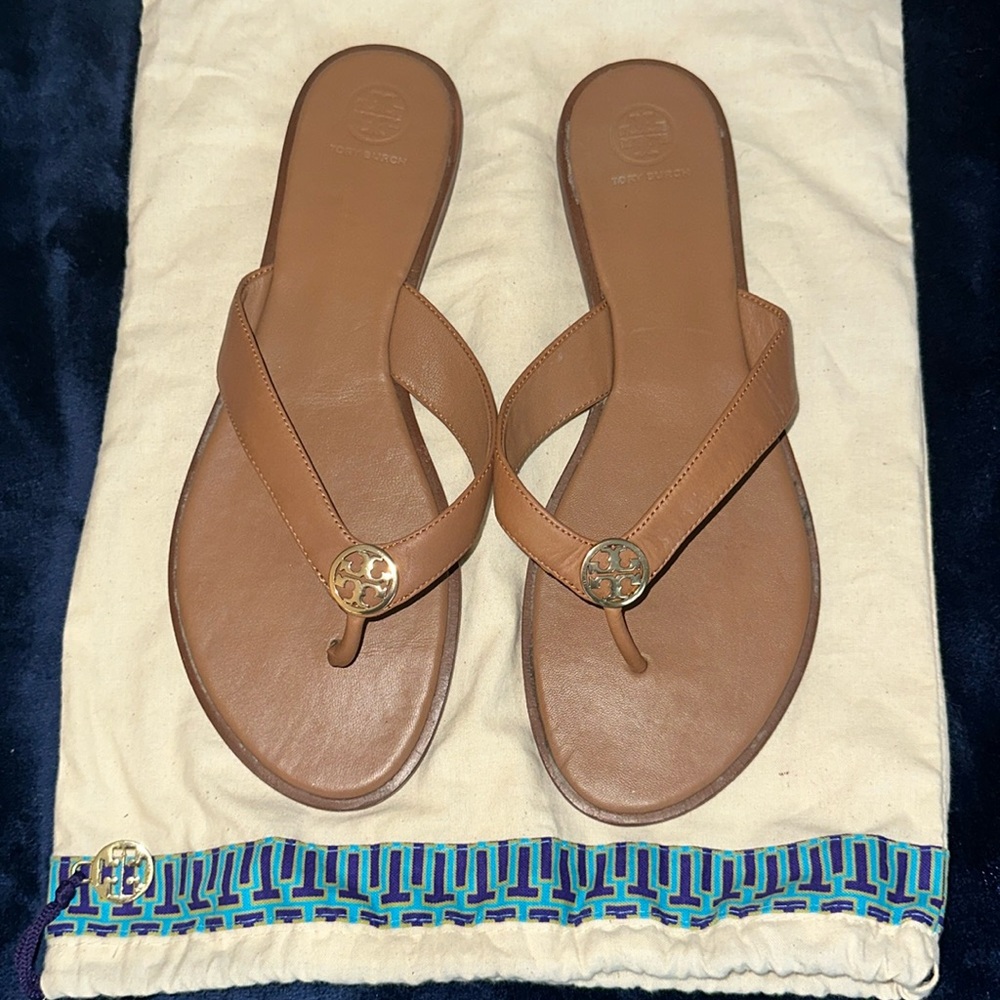 Tory Burch Benton Flip Flop Sandals- Size 11 (fits a size 10)-New without tags